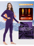 2er-Pack Damen Thermo-Langarmshirts | Nahtlos Warm